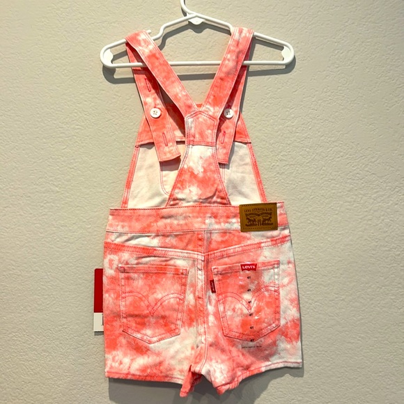 Levi’s relaxed fit overalls Shortalls, size: 4 - Picture 2 of 7